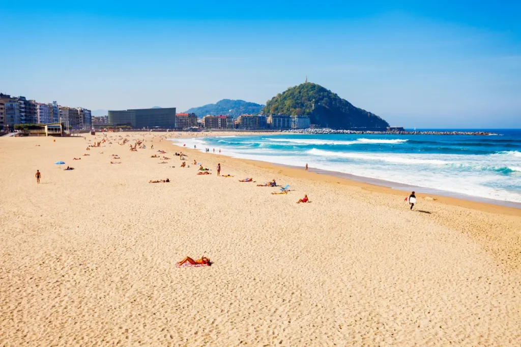 San Sebastian plage zurriola