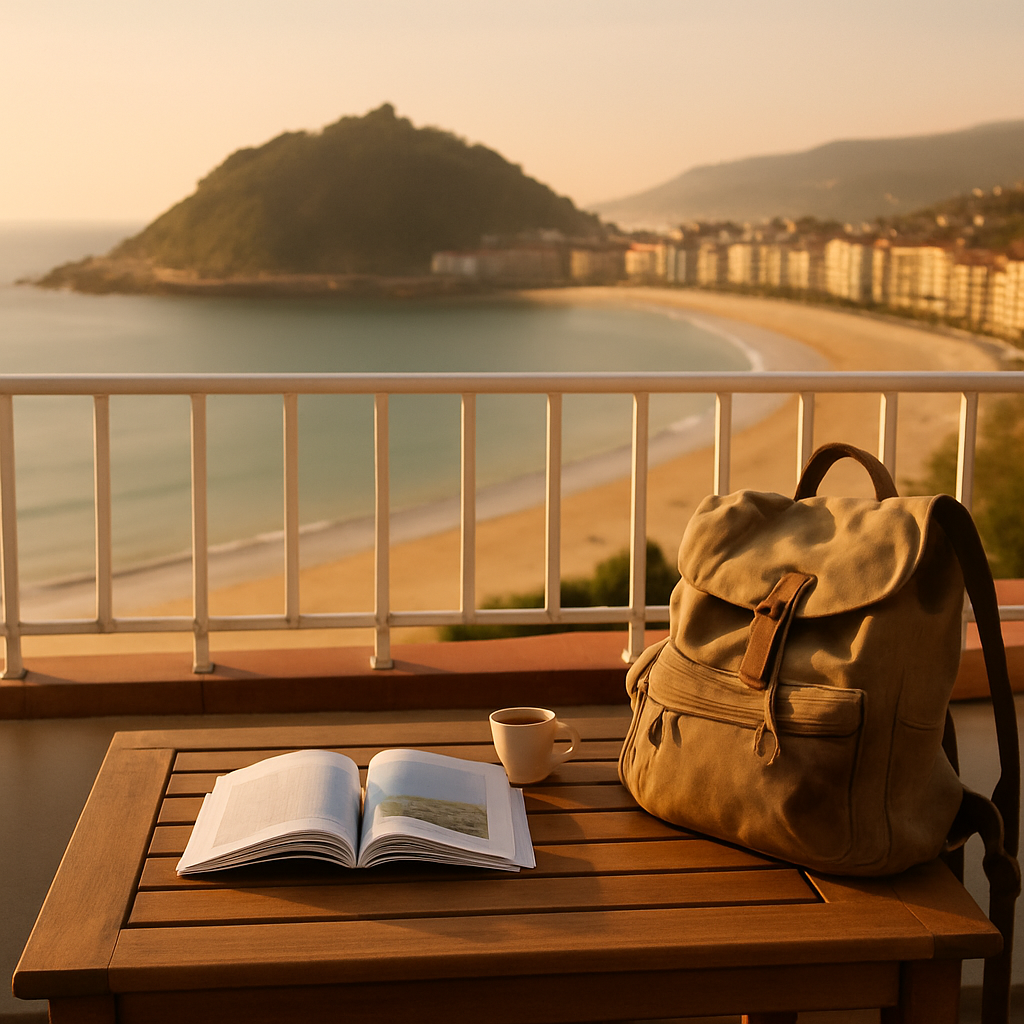 San sebastian pas cher auberges airbnb - illustration