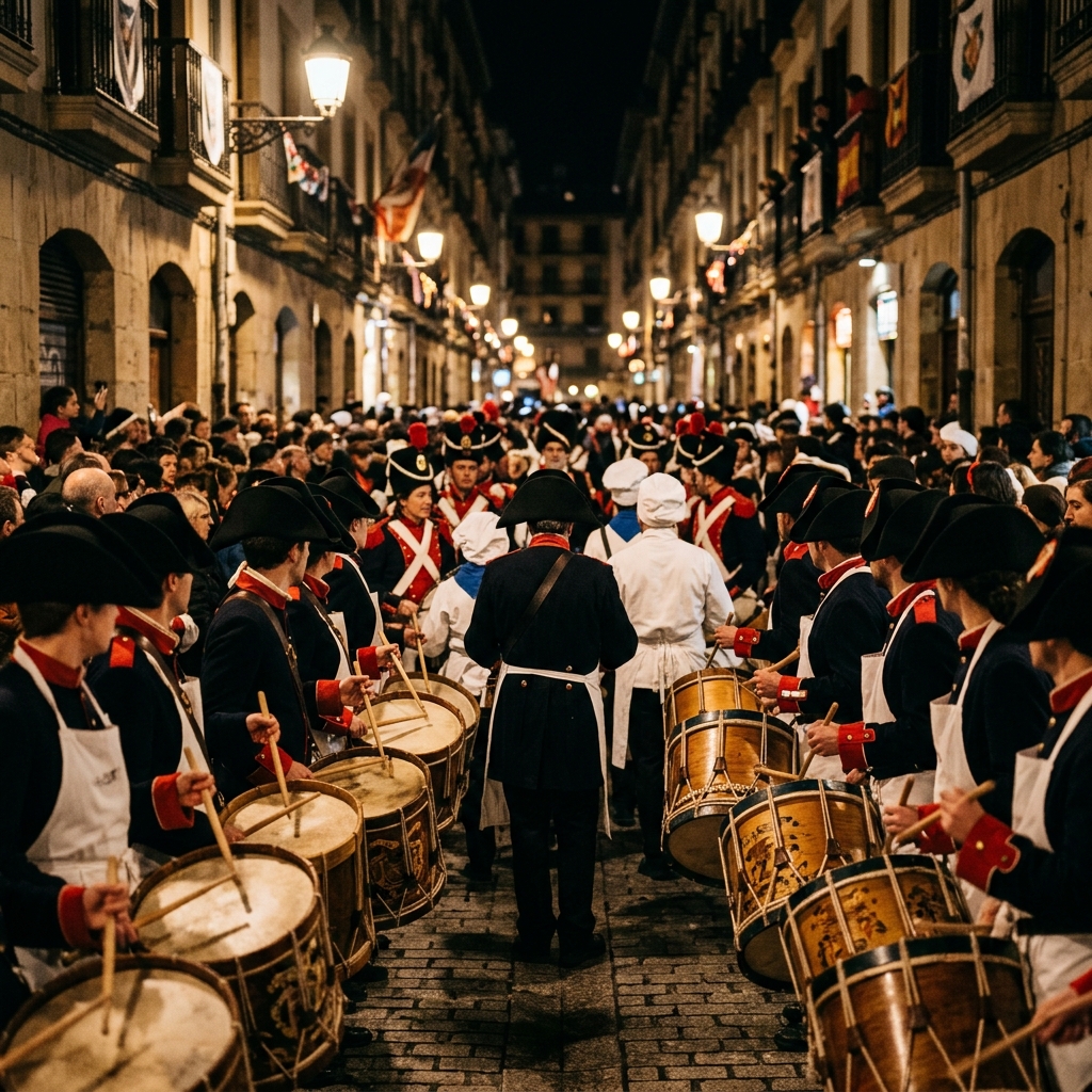 Tamborrada de donostia le 20 janvier : tout savoir pour vivre la fête patronale de san sebastián - i